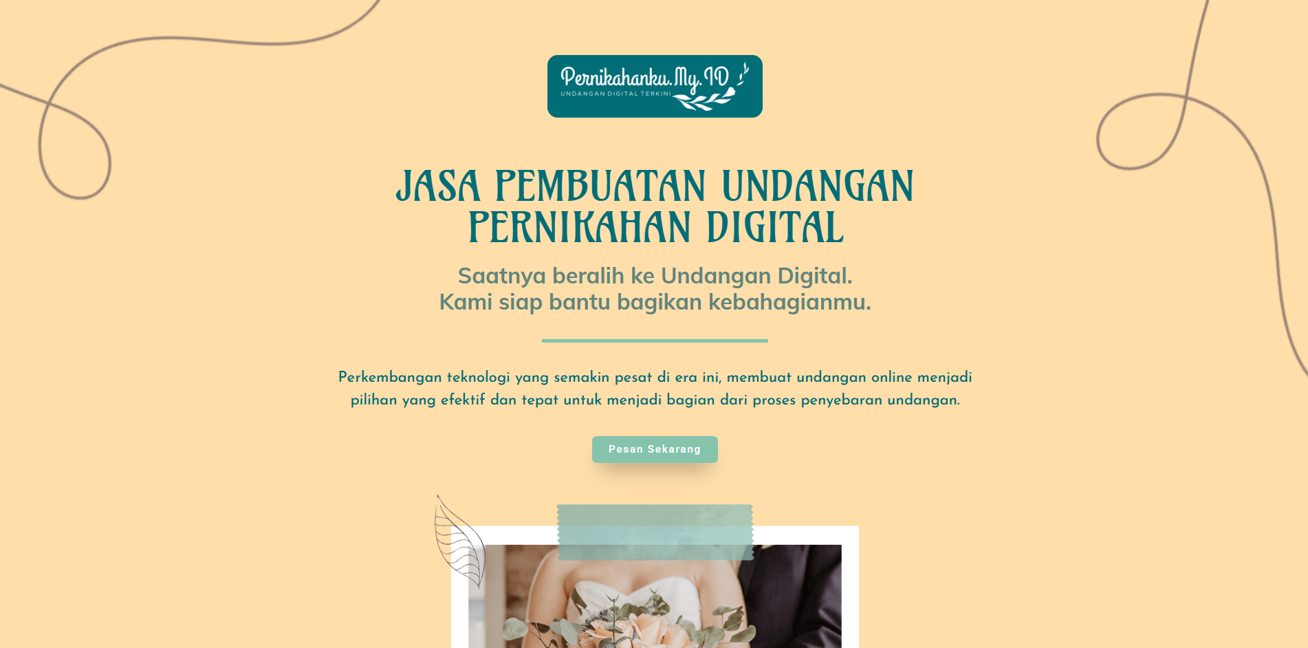Website Penjualan Undangan Pernikahan